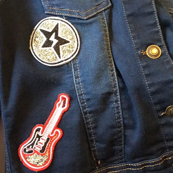 Suko stretch denim jacket size Large - Picture 3 of 6